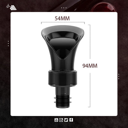 📢📢49% OFF !! ⏰ 2-in-1 Wine Saver – Vacuum Pump & Sealer, Preserves Freshness & Aroma ✨