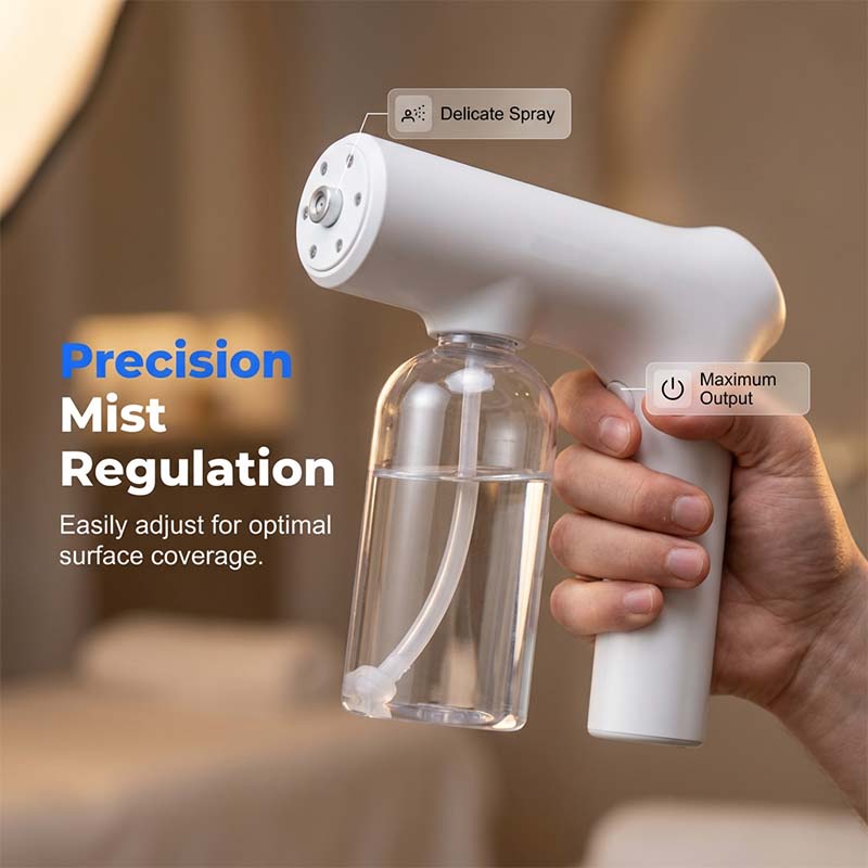🦠 49% OFF NOW! 🚫 Cordless Nano Atomizer – Touchless Disinfecting, Blue Light – For Home, Office & Car 🏠