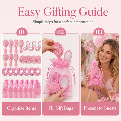 🏆Limited time 49% off💄32pcs Pink Princess Party Favors Set