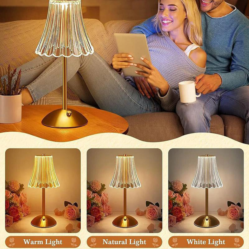 📢📢49% OFF !! ⏰Retro Rechargeable Table Lamp with Touch Dimming