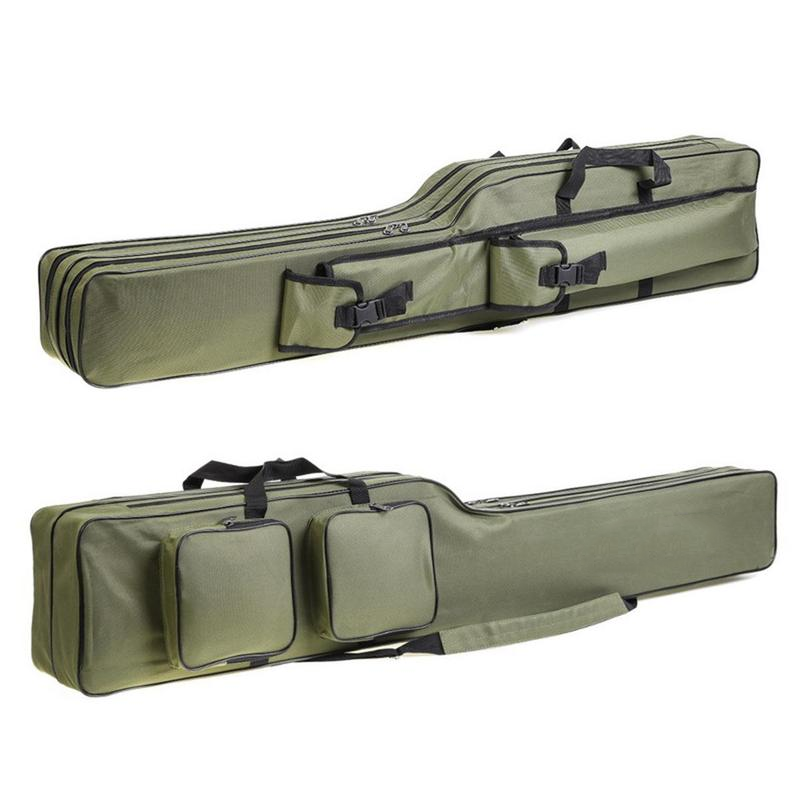 🎉 2026 Sale — Over 11,000 Sold! 🎣 3-Layer Fishing Rod Bag – Holds Rods, Reels & Tackle – Durable 420D Oxford, Comfortable Backpack Carry! ✨