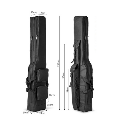 🎉 2026 Sale — Over 11,000 Sold! 🎣 3-Layer Fishing Rod Bag – Holds Rods, Reels & Tackle – Durable 420D Oxford, Comfortable Backpack Carry! ✨