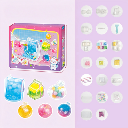 🧸49% OFF NOW ! 😼 DIY Fried Ice Squishy Toy Kit with Cat Claw Design for Kids