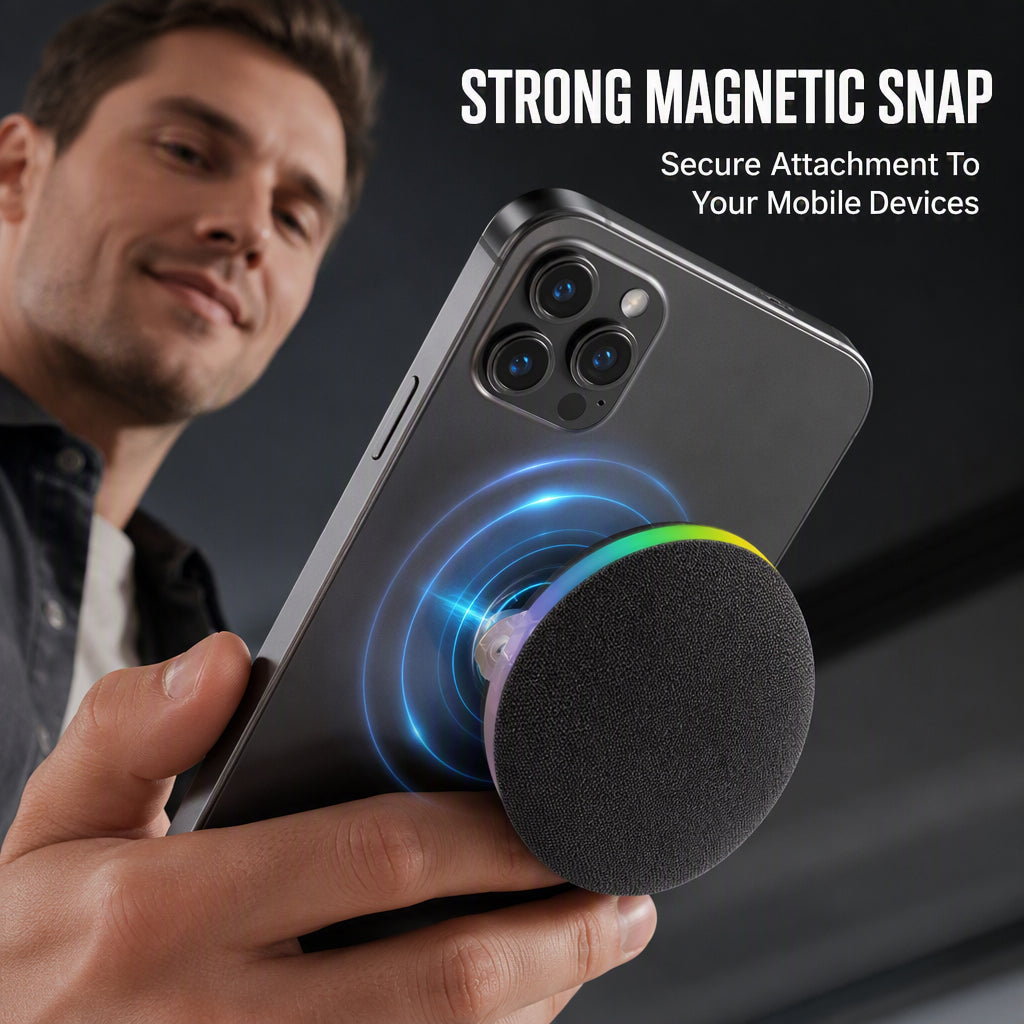 🎉 2026 Sale — Over 13,000 Sold! 🎵 Magnetic Mini Bluetooth Speaker – Snap It, Play It – 360° Sound, RGB Light, Weighs Less Than Your Phone 🧲