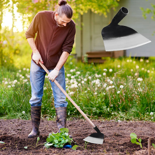 ⛏️ 49% OFF NOW! 🌿 Heavy-Duty Steel Gardening Weeding Hoe Head – Durable, rust-resistant & efficient – Perfect for farm & garden weed removal ✨
