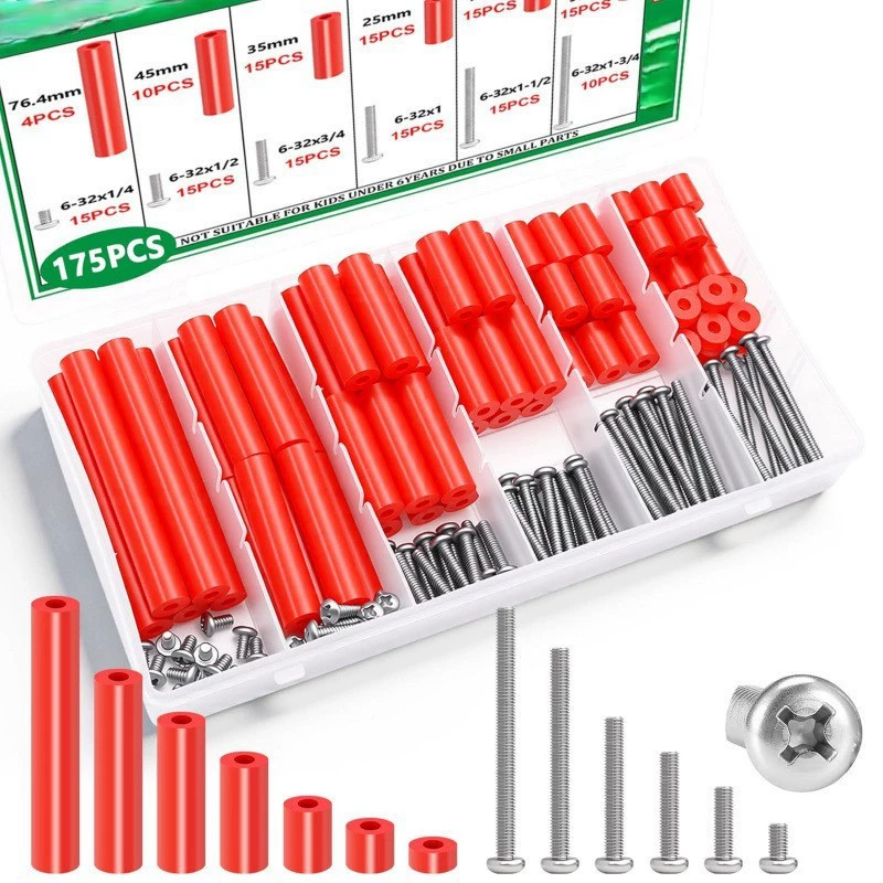 🎉 2026 Sale — Over 14,800 Sold!🔌Outlet Spacer & Screw Assortment Kit ⚙️