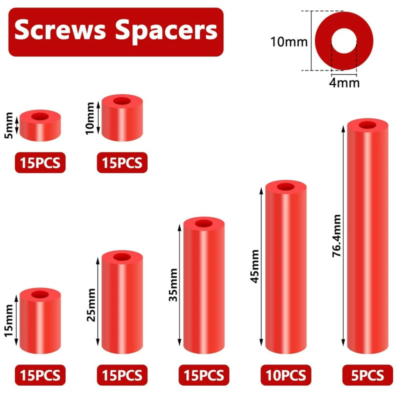 🎉 2026 Sale — Over 14,800 Sold!🔌Outlet Spacer & Screw Assortment Kit ⚙️