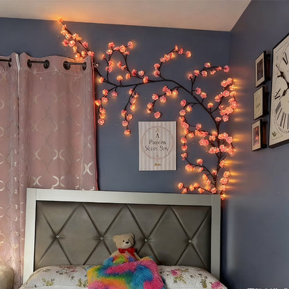 🏆Last Day 49% OFF🌸Floral Vine Ambiance Lights