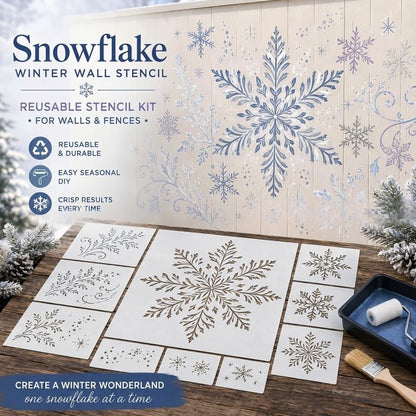 🎄 LIMITED‑TIME 49% OFF! ⚡DIY Garden Painting Templates for Every Space – Reusable Festive Stencils ✨
