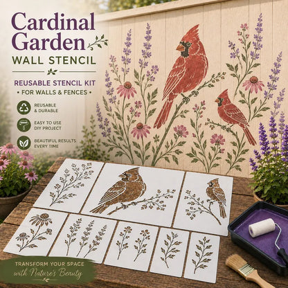 🎄 LIMITED‑TIME 49% OFF! ⚡DIY Garden Painting Templates for Every Space – Reusable Festive Stencils ✨