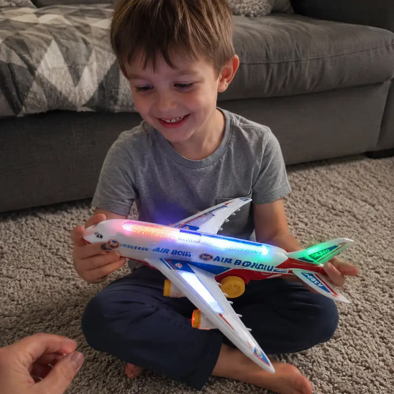 ✈️ LIMITED‑TIME 49% OFF! 💡 Electric Model Aircraft with Sound and LED Lights – Interactive, Eye‑Catching, Sturdy ✨