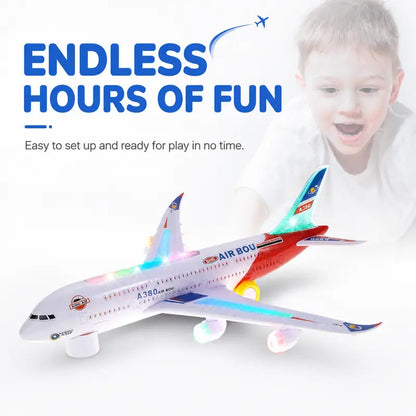 ✈️ LIMITED‑TIME 49% OFF! 💡 Electric Model Aircraft with Sound and LED Lights – Interactive, Eye‑Catching, Sturdy ✨