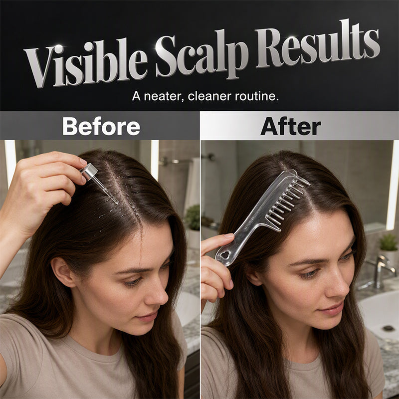 ✨ 2026 Sale — Over 31,800 Sold!💈Scalp Applicator Comb Tool for Hair