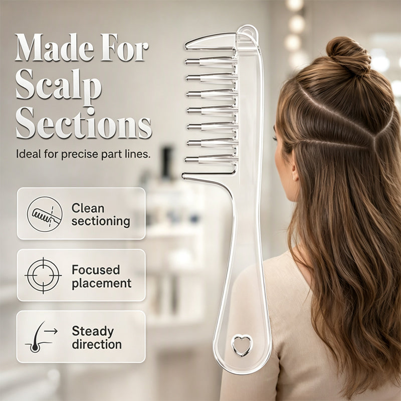✨ 2026 Sale — Over 31,800 Sold!💈Scalp Applicator Comb Tool for Hair