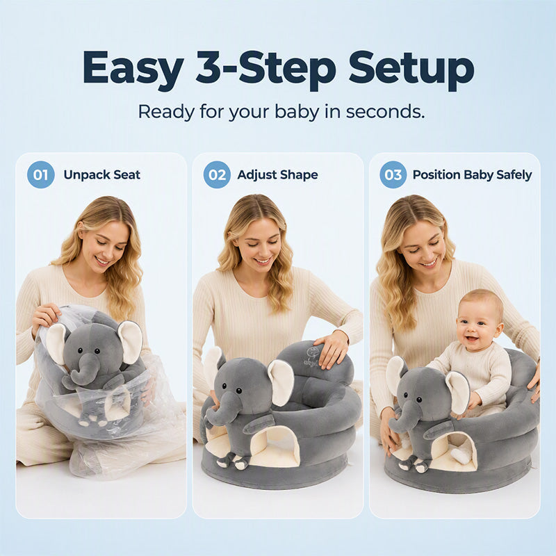 ⏳Limited-time 49% off⏰Cartoon Baby Support Sofa👼🛋️