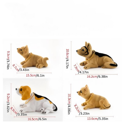 📢📢49% OFF !! ⏰Cute Dog Bobblehead Car Dashboard Decoration
