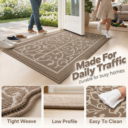 📢 LIMITED TIME 49% OFF! ✨ Non-Slip Dirt-Trapping Front Door Mat – Dust-Trapping, Quick Dry & Stay-Put Grip – Nordic-Inspired Design 🏠