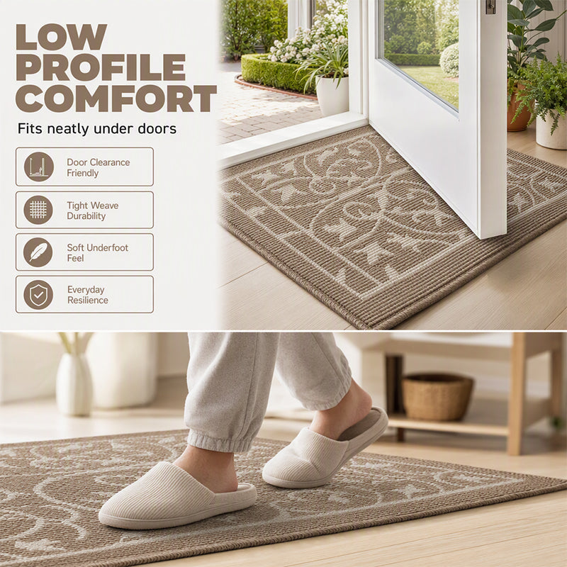 📢 LIMITED TIME 49% OFF! ✨ Non-Slip Dirt-Trapping Front Door Mat – Dust-Trapping, Quick Dry & Stay-Put Grip – Nordic-Inspired Design 🏠