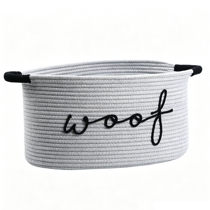 🧺 49% OFF NOW! 🐾 Hand-Woven Pet Toy Storage Basket – Natural material, durable & stylish – Keeps toys tidy & easily accessible 🧸