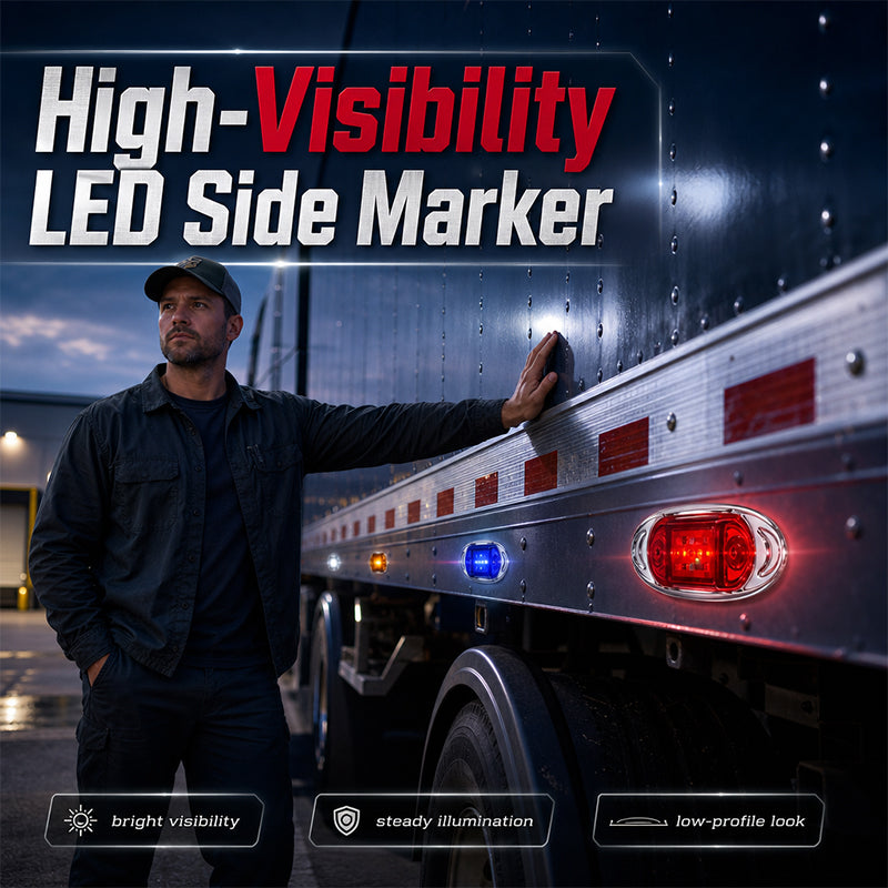 ⏳Limited-time 49% off⏰LED Truck Side Marker Lights🚗🚨