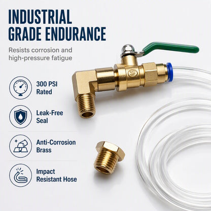 🏆Universal Air Compressor Drain Valve Kit