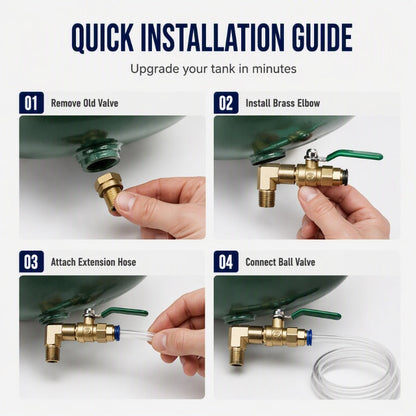 🏆Universal Air Compressor Drain Valve Kit