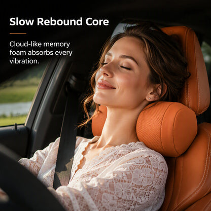 📢📢49% OFF !! ⏰ Say Goodbye to Neck Fatigue – 3D Ergonomic Car Headrest Support Cushion