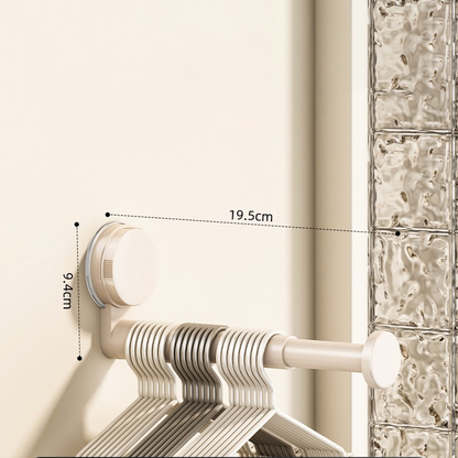 📢📢49% OFF !! ⏰Foldable Telescopic Suction-Cup Hanger Rack