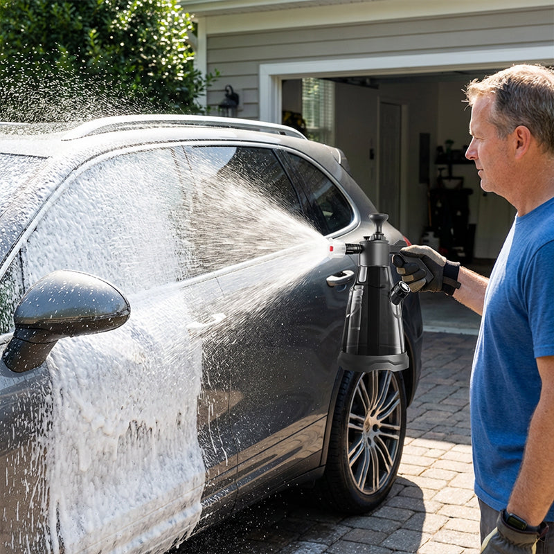 🚗 49% OFF NOW! 💦 High-Pressure Foam Sprayer for Car Washing – Thick foam, adjustable nozzle & easy to use – Perfect for cars, bikes & outdoor cleaning ✨