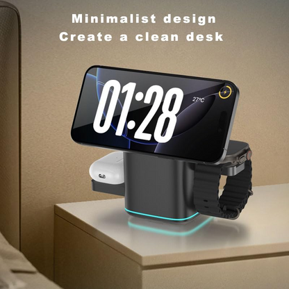 🏆LAST DAY 49% OFF📱3-in-1 Wireless Magnetism Fast Charging Stand