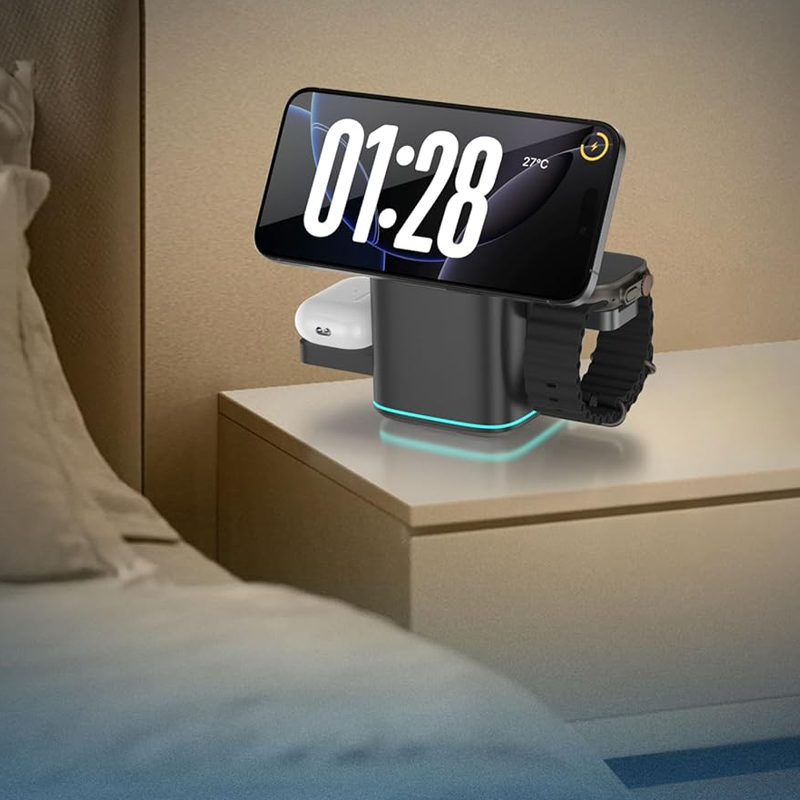 🏆LAST DAY 49% OFF📱3-in-1 Wireless Magnetism Fast Charging Stand