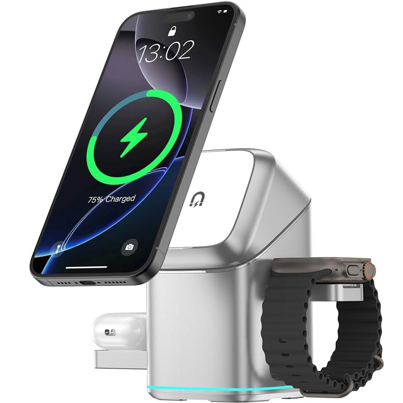 🏆LAST DAY 49% OFF📱3-in-1 Wireless Magnetism Fast Charging Stand