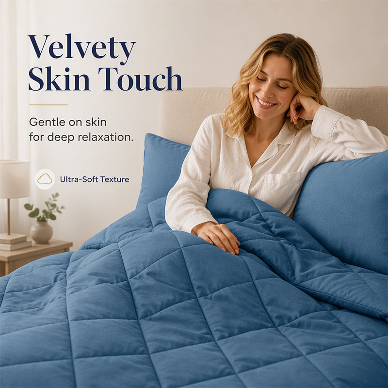 🛏️49% OFF NOW! 3-Piece Quilted Comforter Set with Shams – All Season Cloud Soft Bedding Set, Diamond Quilted Bed Comforter for Bedroom Guest Room