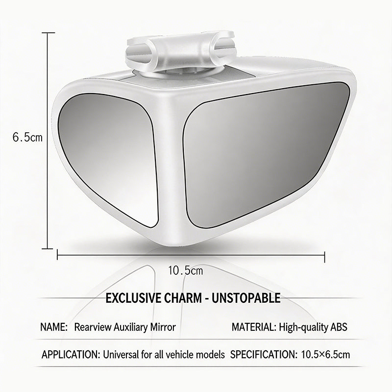 🚗 LIMITED‑TIME 49% OFF! 🔍 Dual‑Lens 360°Adjustable Blind Spot Mirror – Rotatable, Wide‑View, Parking‑Friendly ✨