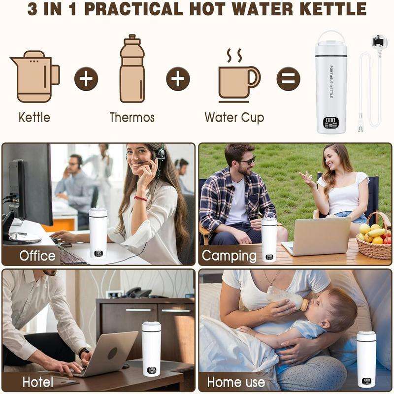 🔥Limited-time 49% OFF💧Portable Electric Water Kettle with Temperature Control