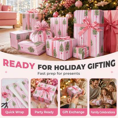 🔥49% OFF🎄Christmas Wrapping Paper for Holiday Gifts