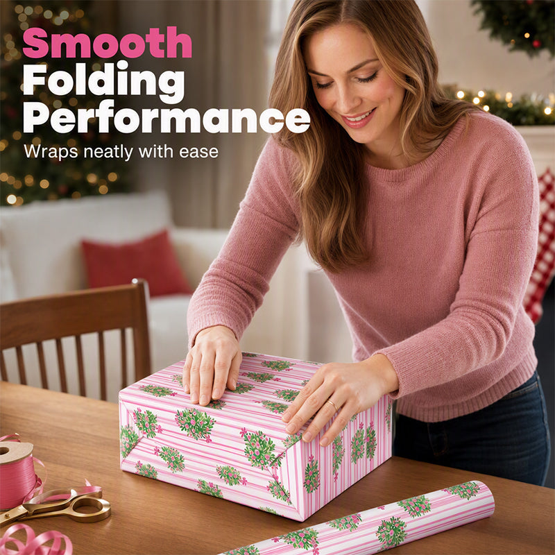 🔥49% OFF🎄Christmas Wrapping Paper for Holiday Gifts