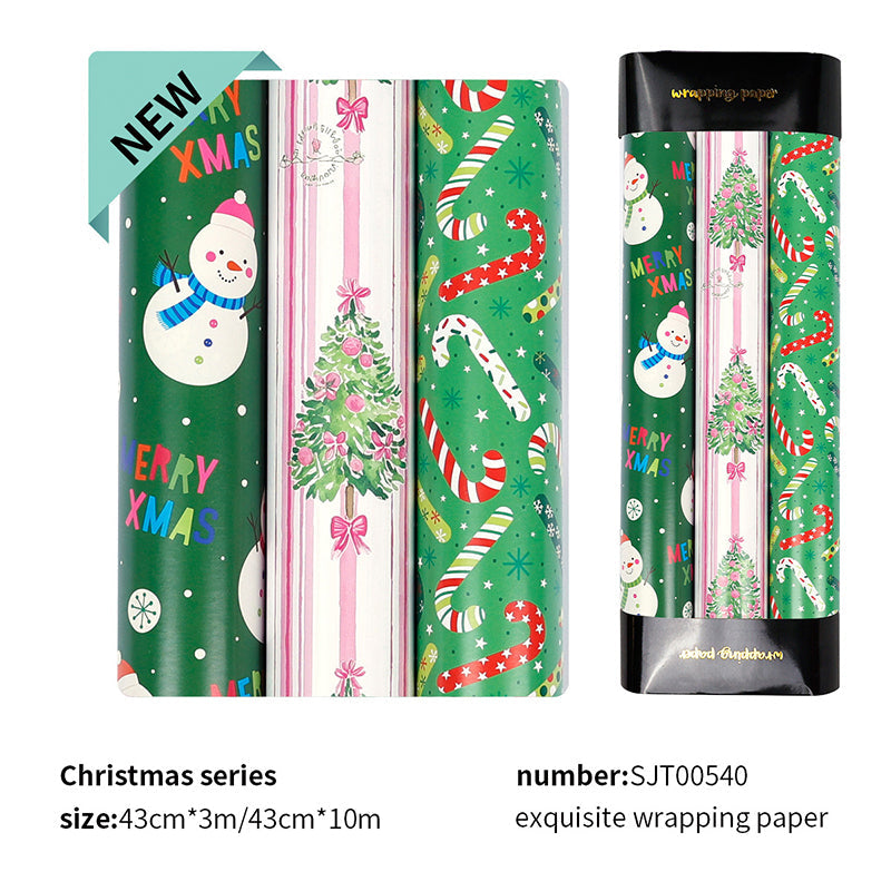 🔥49% OFF🎄Christmas Wrapping Paper for Holiday Gifts