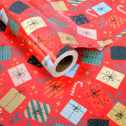 🔥49% OFF🎄Christmas Wrapping Paper for Holiday Gifts
