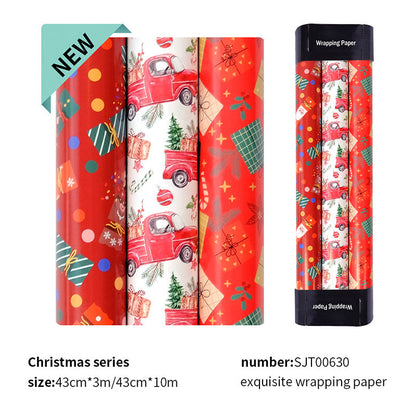 🔥49% OFF🎄Christmas Wrapping Paper for Holiday Gifts