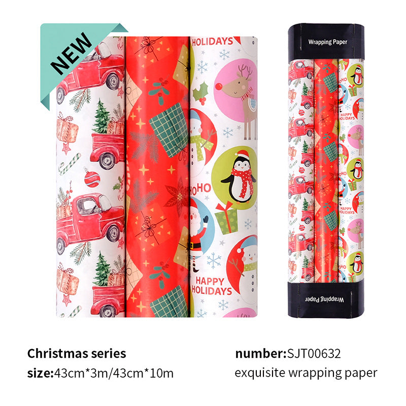 🔥49% OFF🎄Christmas Wrapping Paper for Holiday Gifts