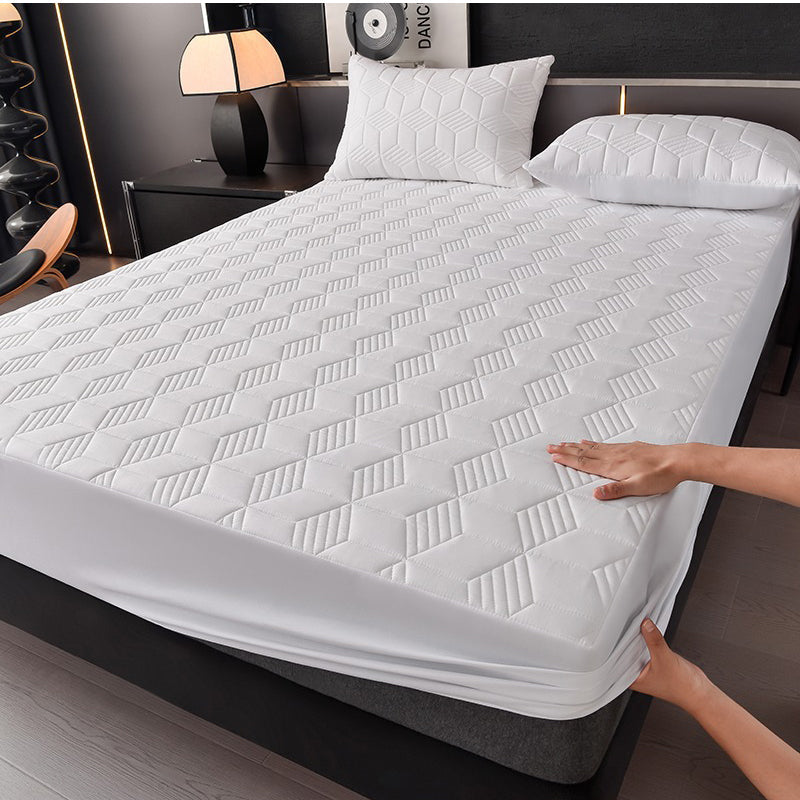 🛏️ LIMITED TIME 49% OFF! 💧 Waterproof Mattress Protector – Quilted, Breathable & Easy-Clean – Silent Protection & Secure Elastic Fit ✨