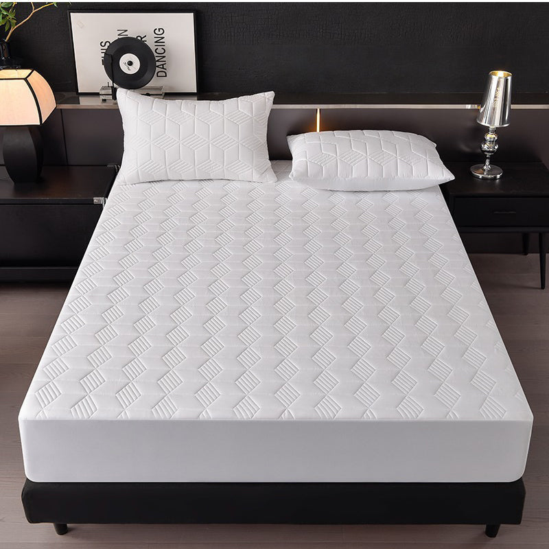 🛏️ LIMITED TIME 49% OFF! 💧 Waterproof Mattress Protector – Quilted, Breathable & Easy-Clean – Silent Protection & Secure Elastic Fit ✨