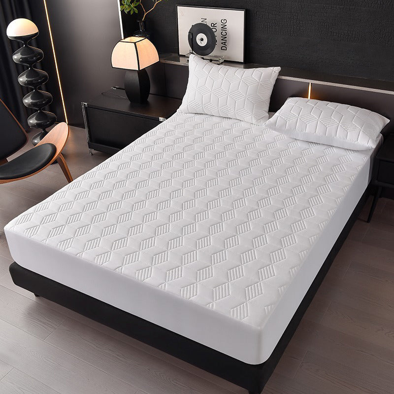 🛏️ LIMITED TIME 49% OFF! 💧 Waterproof Mattress Protector – Quilted, Breathable & Easy-Clean – Silent Protection & Secure Elastic Fit ✨