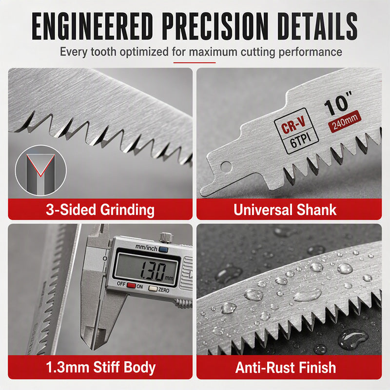 📢📢49% OFF !! ⏰Universal Replacement Reciprocating Saw Blades
