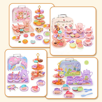 ⏳🔥LIMITED-TIME 49% OFF! ⏰Unicorn Castle Pretend Teapot Set – Kid‑safe, Portable, Imagination‑boosting ✨