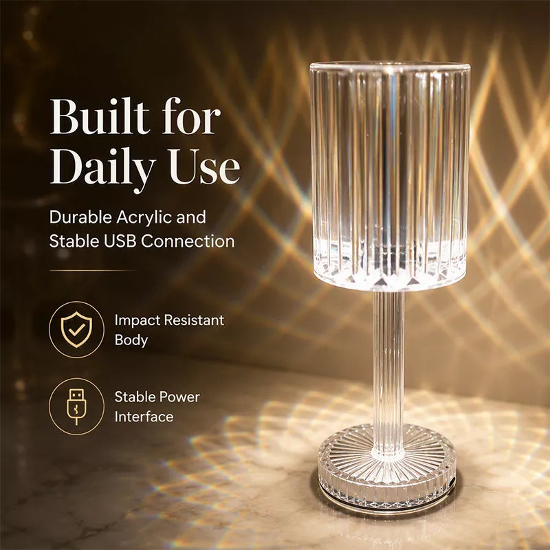 💎 LIMITED‑TIME 49% OFF! ✨ Touch Control Rose Crystal Lamp – Luxurious, Romantic, Gift‑worthy 🌙