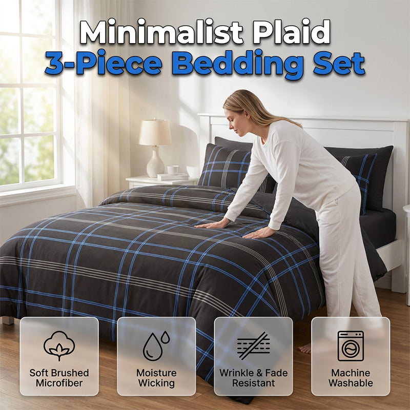 🏆LAST DAY 49% OFF🛏️Modern Minimalist Geometric Bedding Se