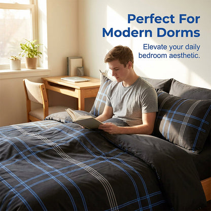 🏆LAST DAY 49% OFF🛏️Modern Minimalist Geometric Bedding Se