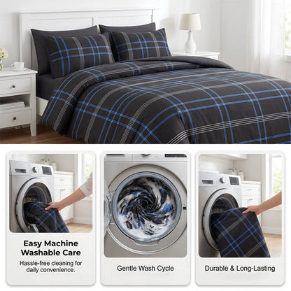 🏆LAST DAY 49% OFF🛏️Modern Minimalist Geometric Bedding Se